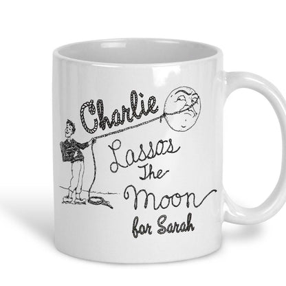 Its A Wonderful Life Lasso The Moon Personalised Valentine's Day Ceramic Mug