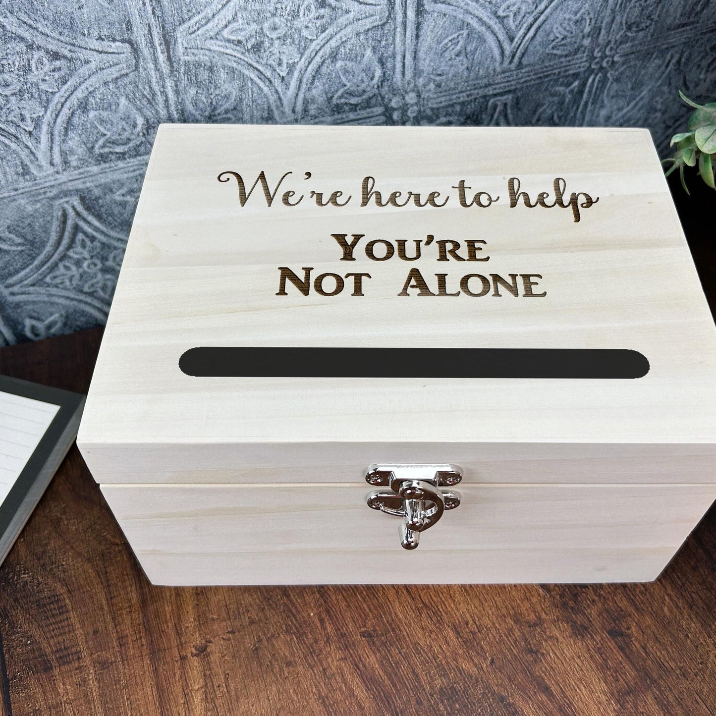 Secondary High School Talk To Me / Worry Box Personalised Dropbox