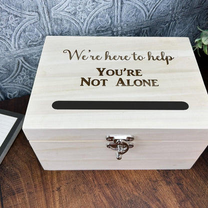 Secondary High School Talk To Me / Worry Box Personalised Dropbox
