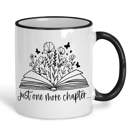 Just One More Chapter Personalised Reader's Ceramic Mug