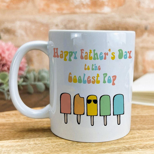 Happy Father's Day to the Coolest Pop Personalised Mug