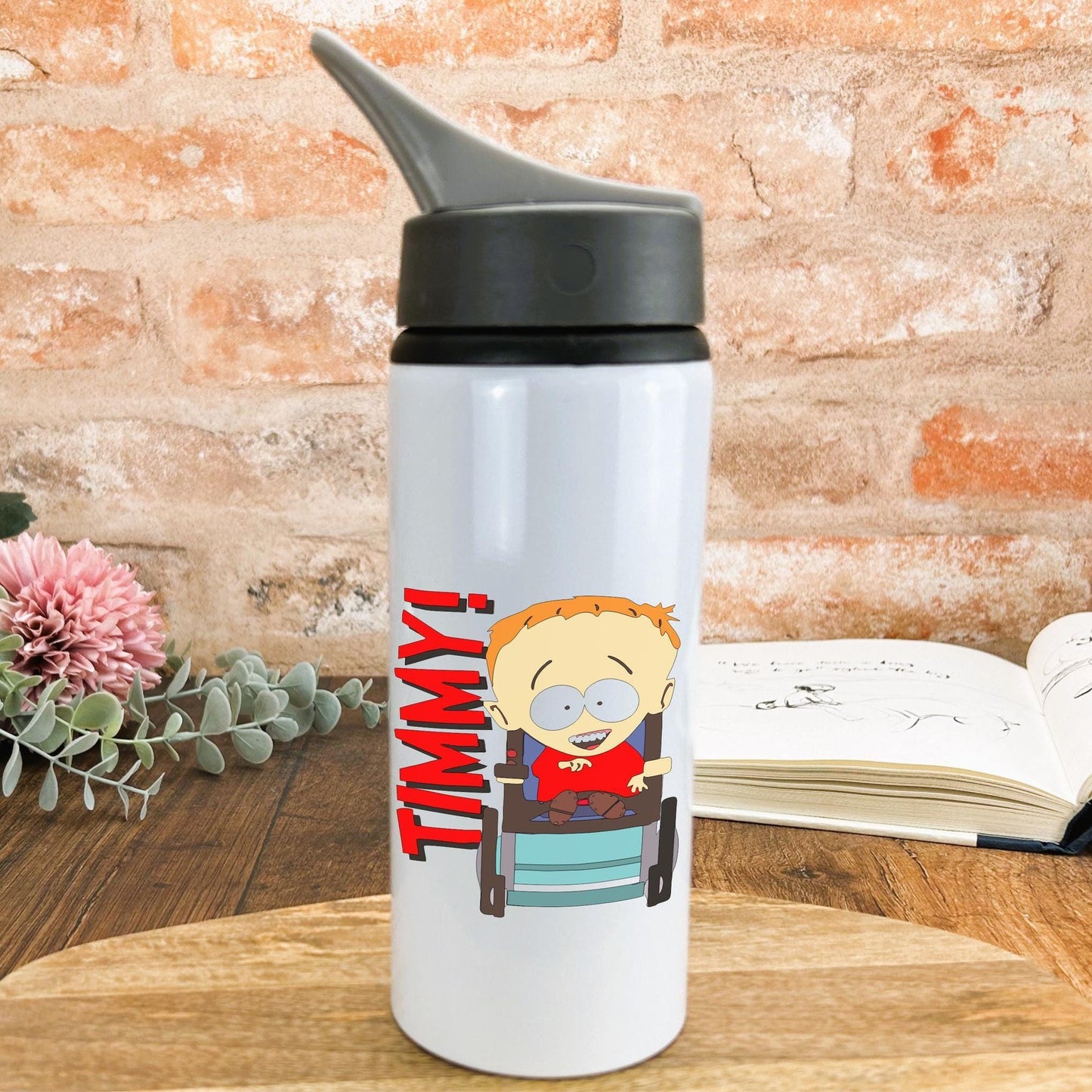 Timmy South Park Character Personalised Water Bottle