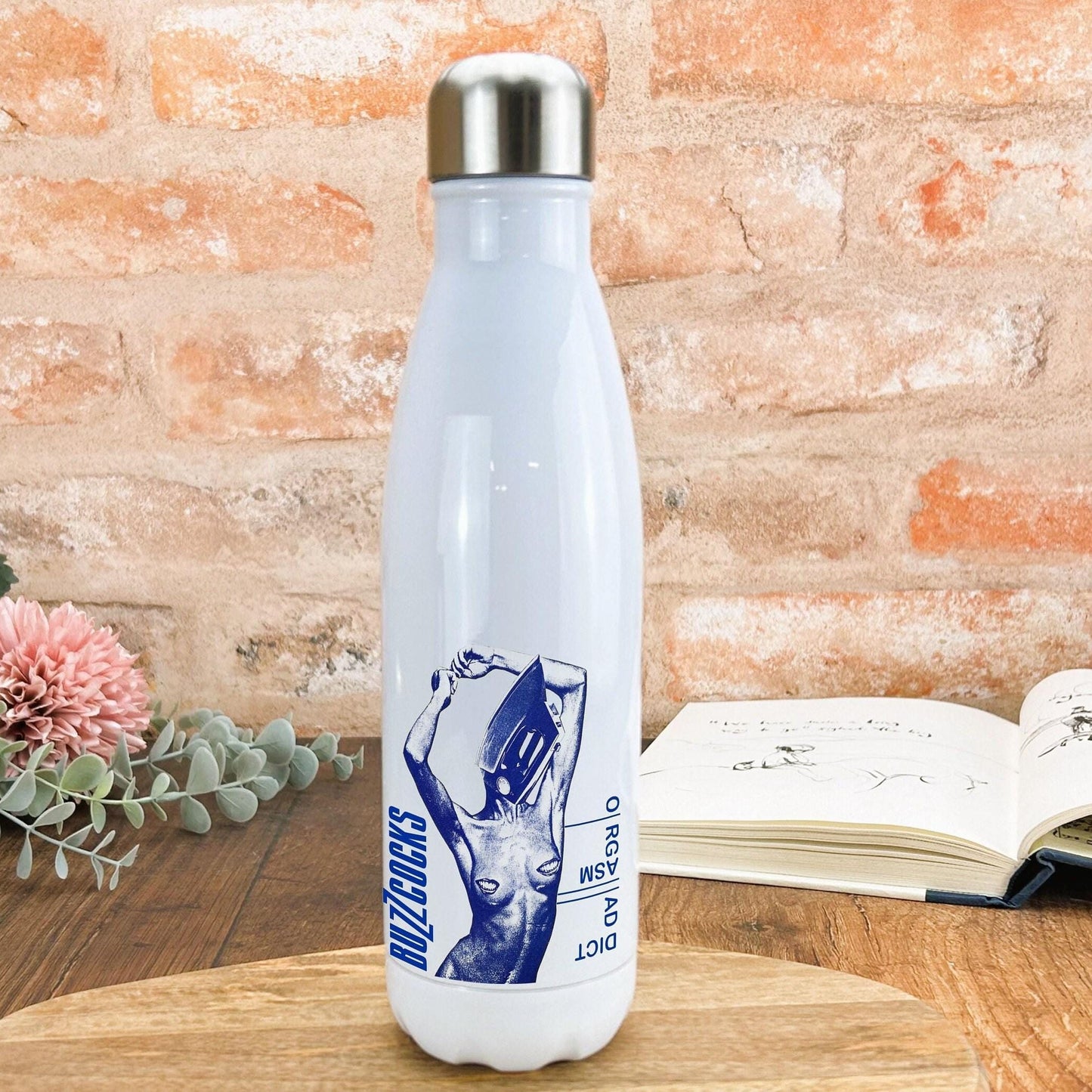 Buzzcocks Orgasm Addict - Personalised Water Bottle