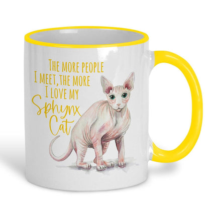 Sphynx Cat Mug Personalised