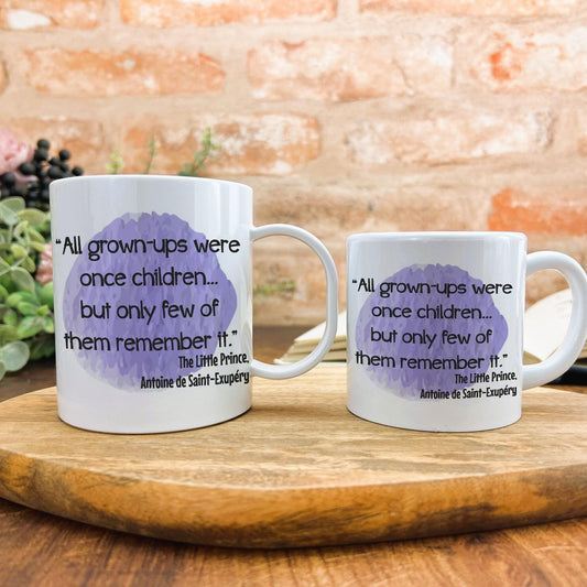 The Little Prince Children's Book Quote Literature Personalised Gift Mug Polymer First Unbreakable
