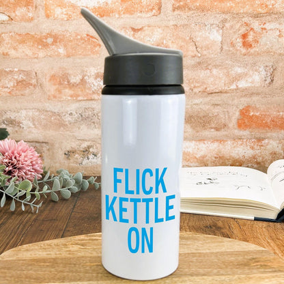 Flick Kettle On Yorkshire Dialect - Personalised Water Bottle