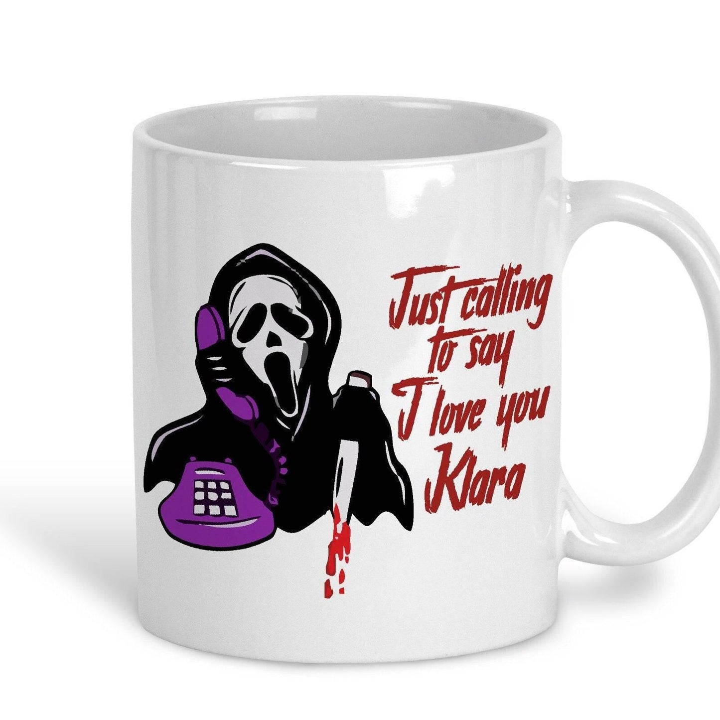 Scream Movie Horror Personalised Mug