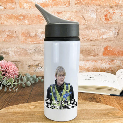 Happy Valley Quote Yorkshire Dialect - Personalised Water Bottle