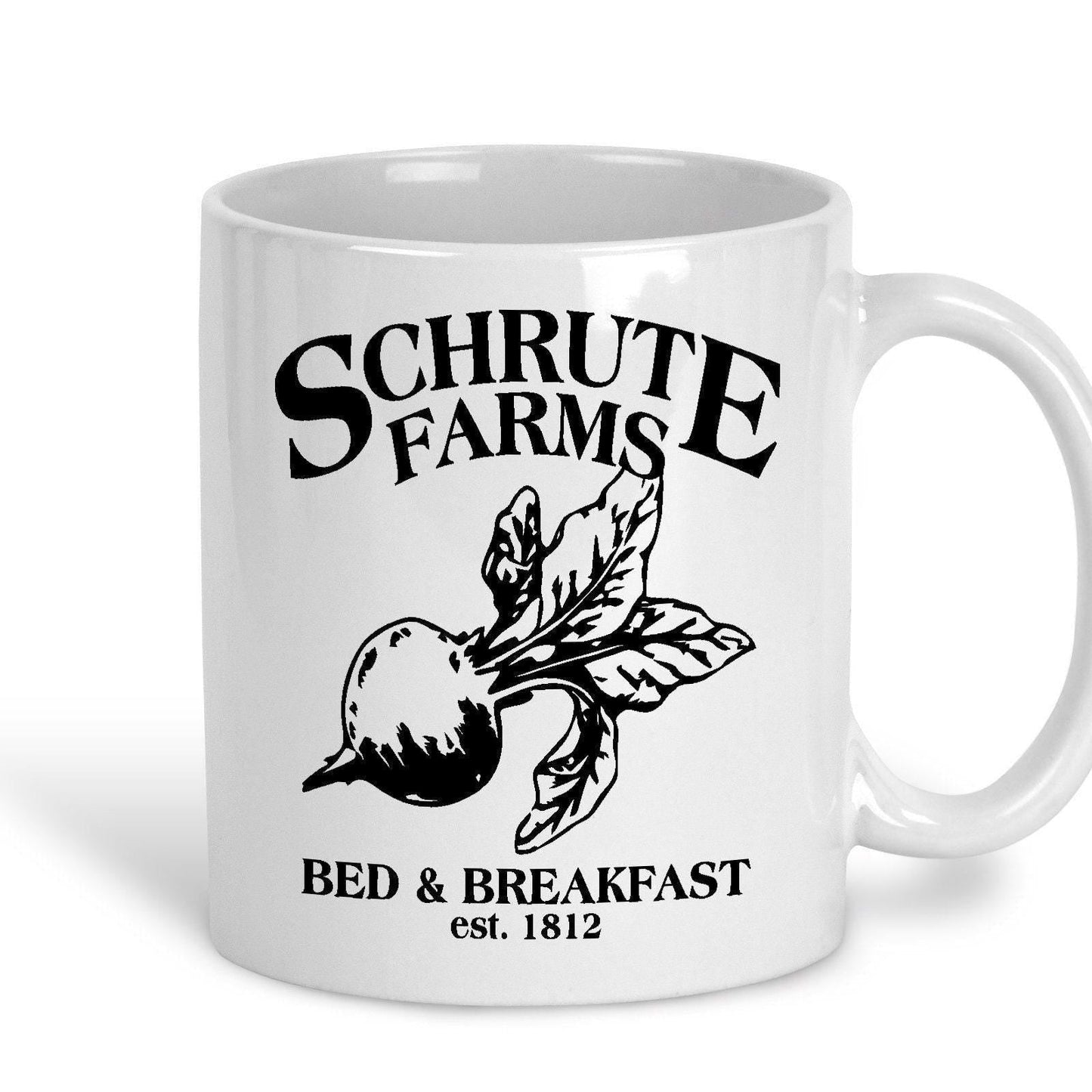 Schrute Farms Beet Beetroot Dwight The Office TV Show Personalised Ceramic Mug