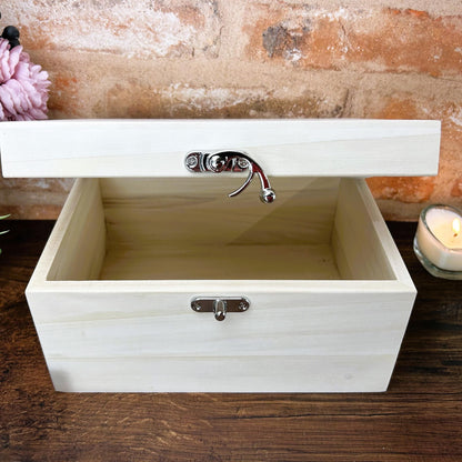 Personalised Wedding Memory Box - Heart Infinity - Anniversary / Valentine's Day Gift