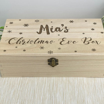 Snowflake Christmas Eve Box - Personalised XMAS Gift