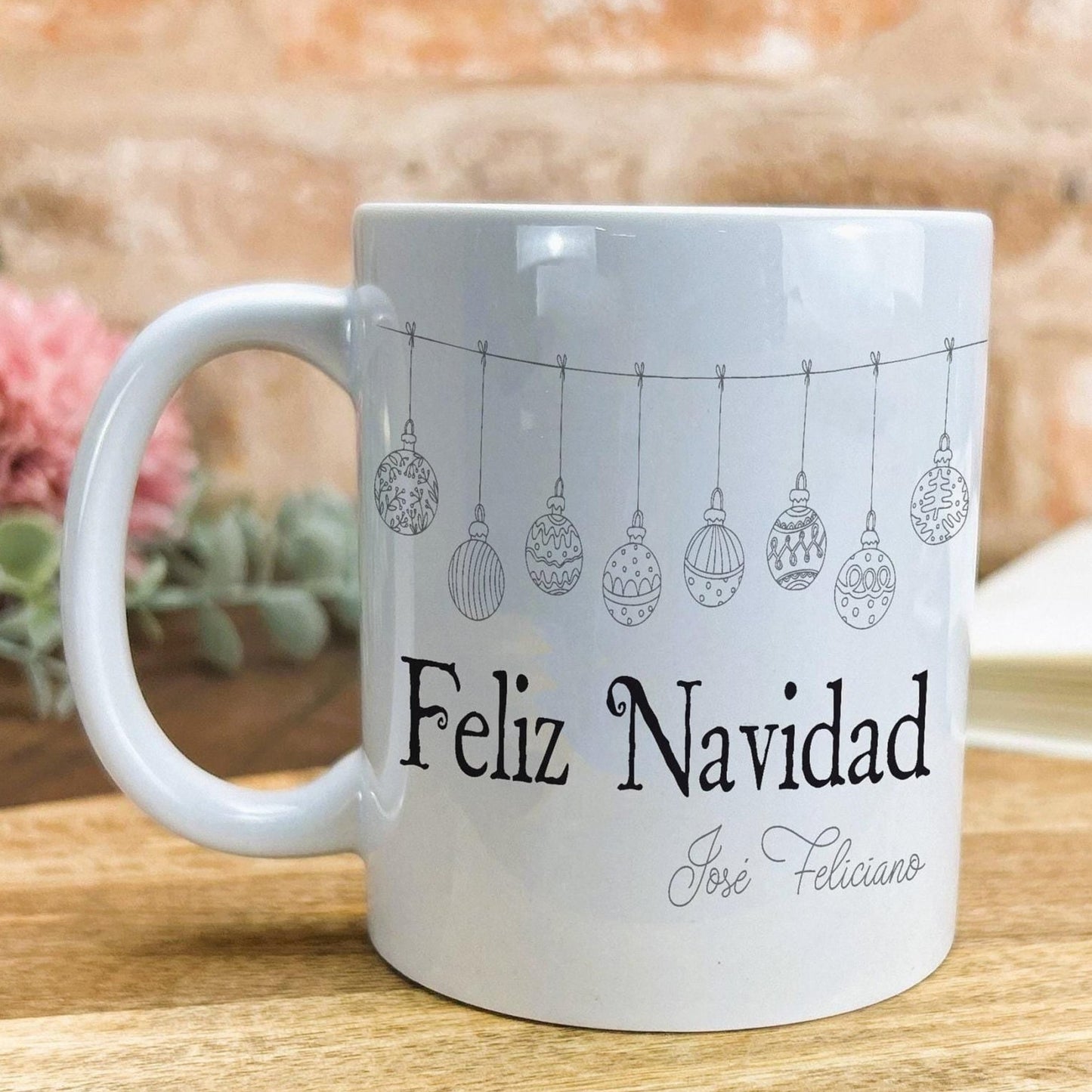 Feliz Navidad Jose Feliciano Christmas Song Lyrics Mug