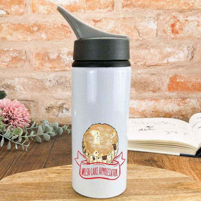 Welsh Cake Appreciator - Personalised Water Bottle