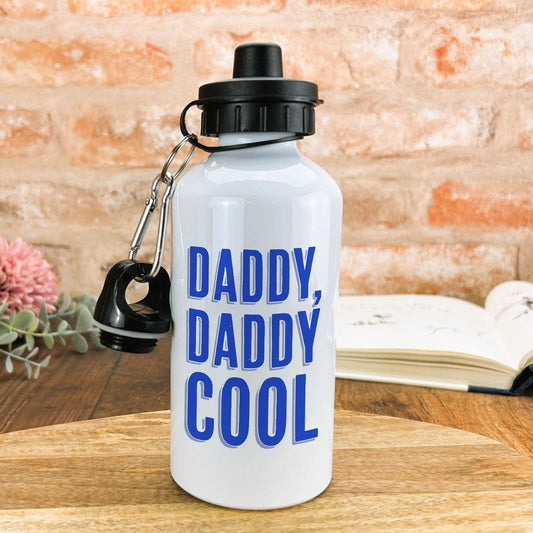 Daddy Cool Bony M Lyric Father's Day Personalised Water Bottle Gift