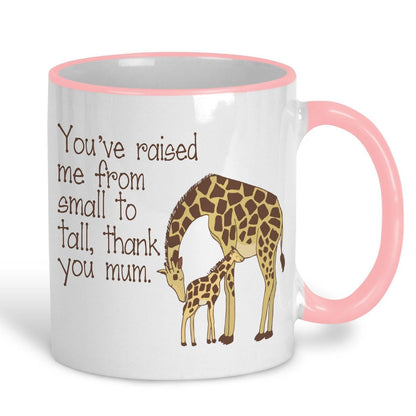 From Small to Tall Giraffe Mother's Day Mug