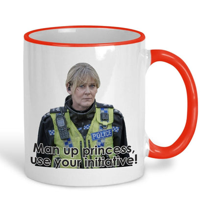 Happy Valley Quote Yorkshire Dialect - Personalised Ceramic Mug