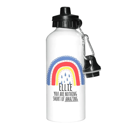 You Are Nothing Short of Amazing Water Bottle Personalised Positivity Mental Health Gift Well-Being Self Love
