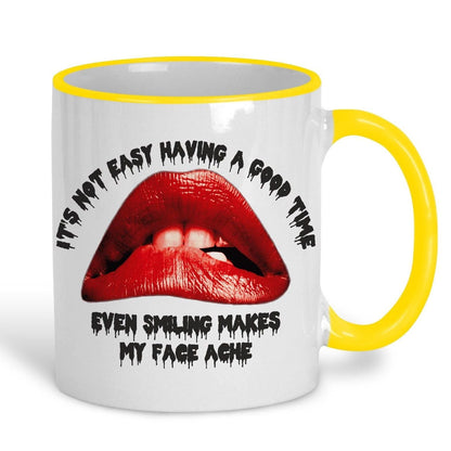 Rocky Horror Picture Show "Not Easy Having A Good Time" Mug
