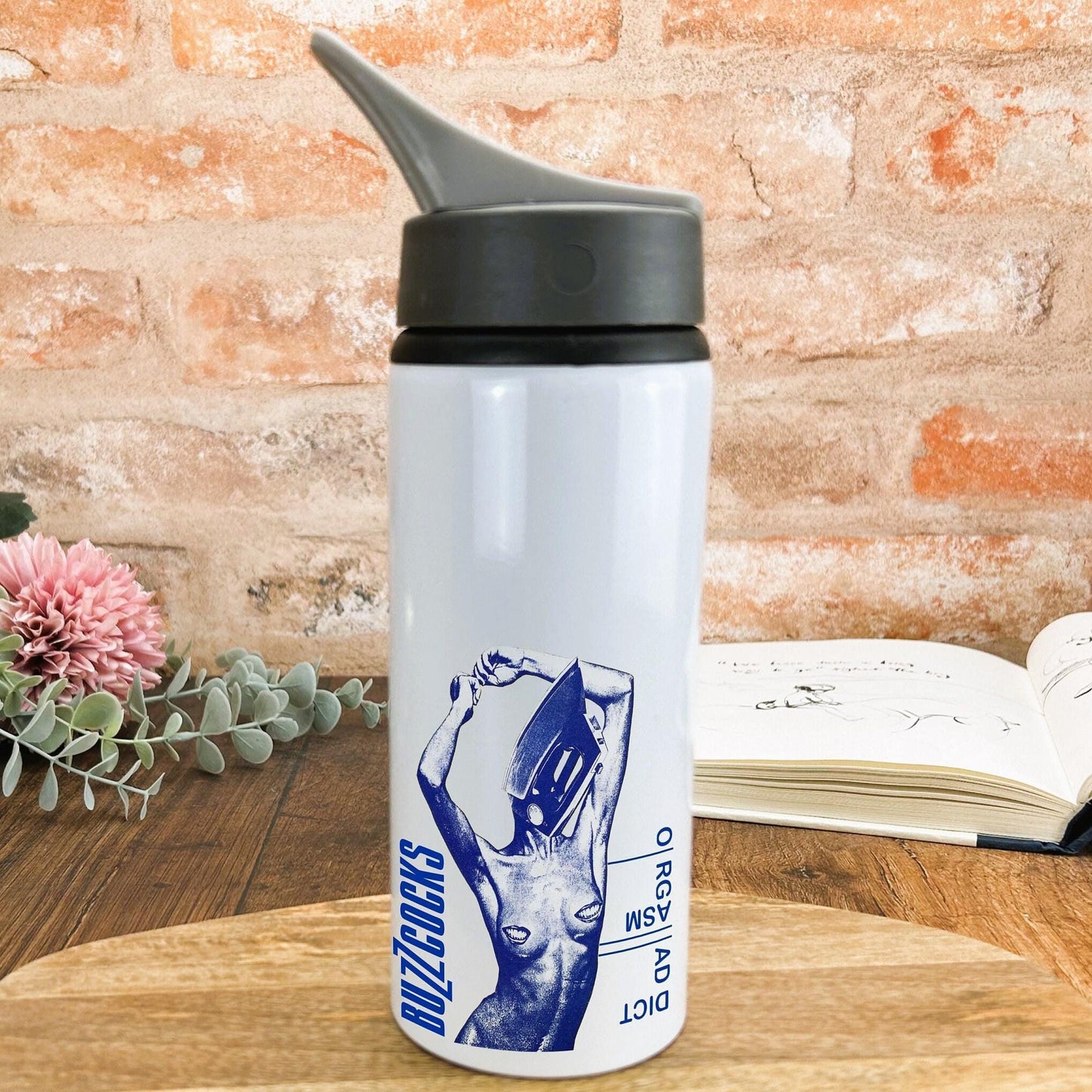 Buzzcocks Orgasm Addict - Personalised Water Bottle