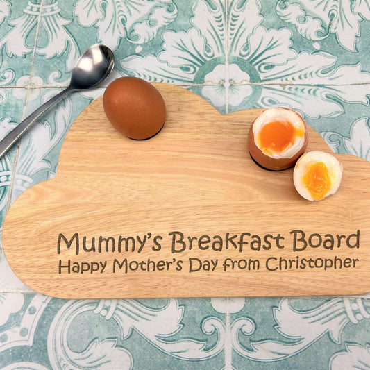 Dippy Eggs Breakfast Board - Personalised Eggy Soldiers Gift
