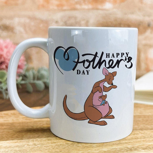 Kanga Roo Pooh Bear Disney Film Personalised Mother's Day Ceramic Mug