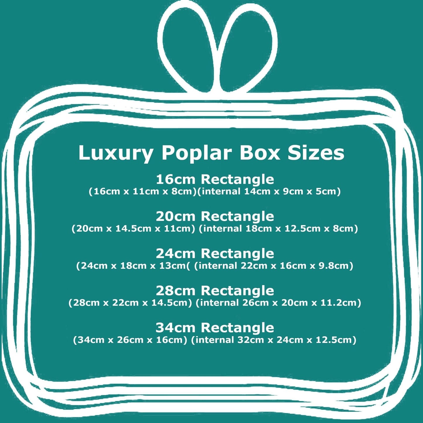Christmas Monogram Engraved Personalised Xmas Eve Treats Box