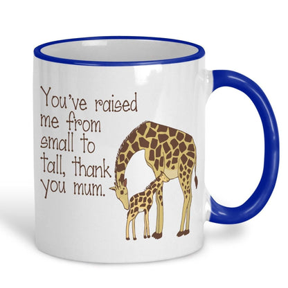 From Small to Tall Giraffe Mother's Day Mug