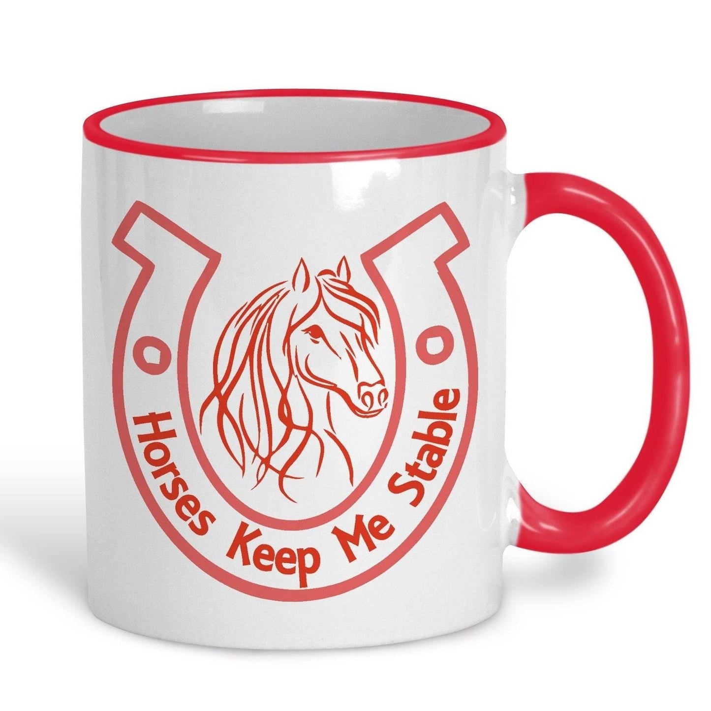 Horse Keeps Me Stable Mug