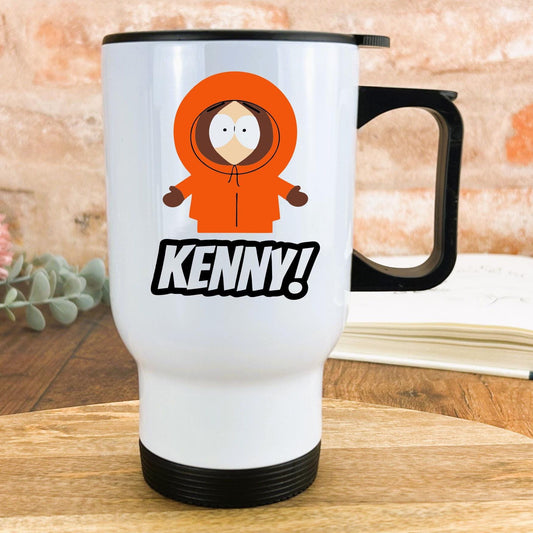 Kenny South Park Character Personalised Travel Mug