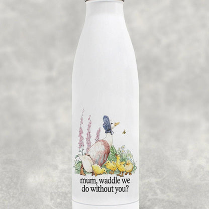 Jemima Puddle Duck Beatrix Potter Waddle We Do Mother's Day Water Bottle Present Gift For Mum Mummy Birthday
