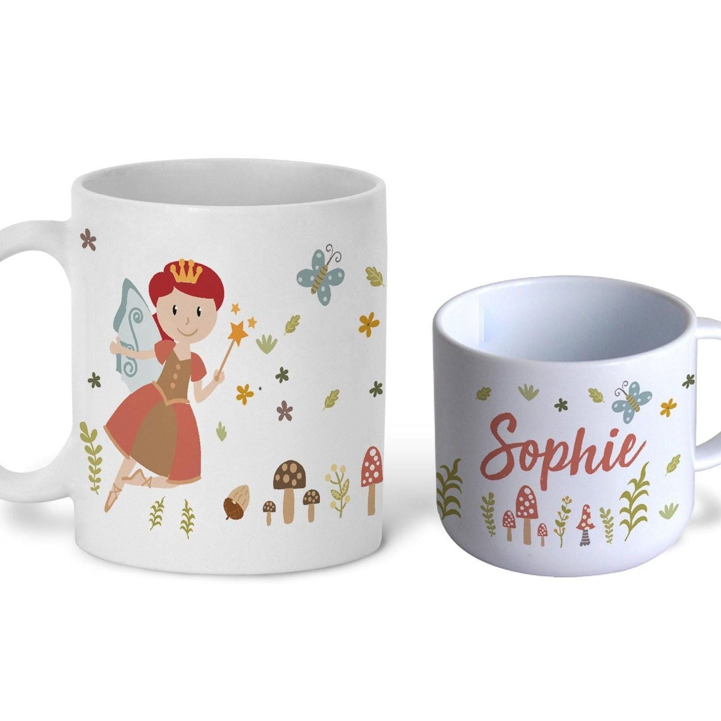Fairy Woodland Magic Children's Personalised Mug Unbreakable 6oz Kids Toddler