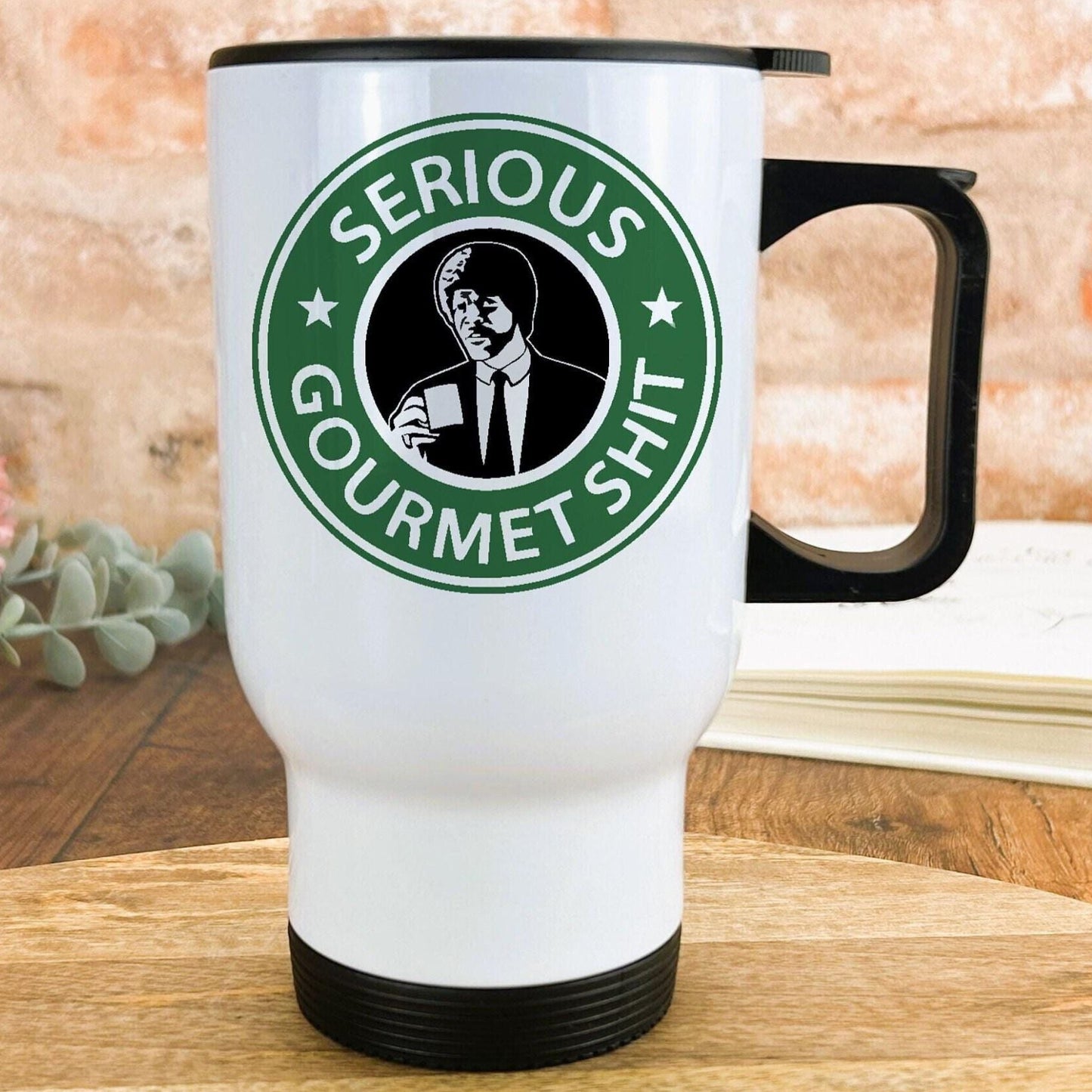 Pulp Fiction Quentin Tarantino Jules Gourmet Coffee Travel Mug Personalised Gift