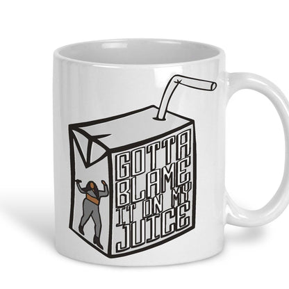 Lizzo Juice Ceramic Mug Song Lyrics Blame It On My Juice