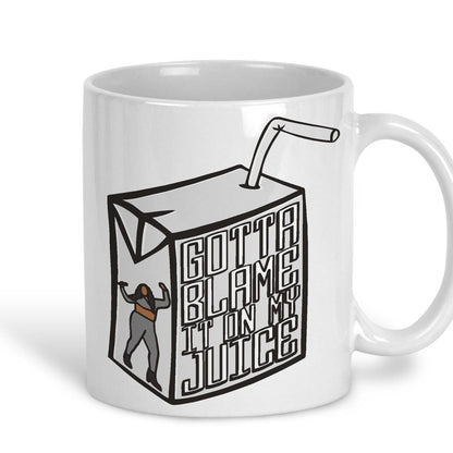 Lizzo Juice Ceramic Mug Song Lyrics Blame It On My Juice