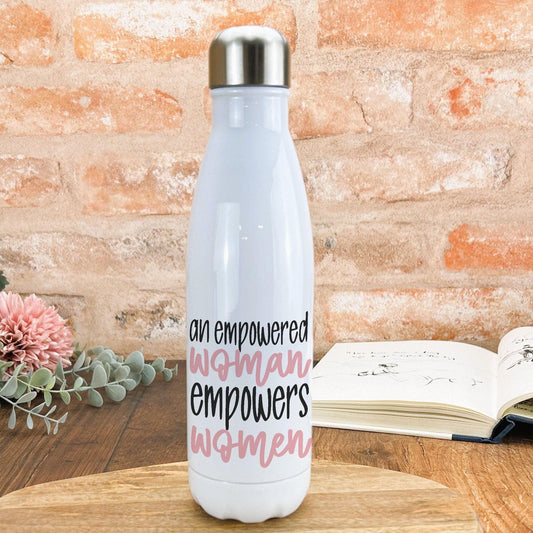 An Empowered Woman Inspires Women Personalised Water Bottle Gift