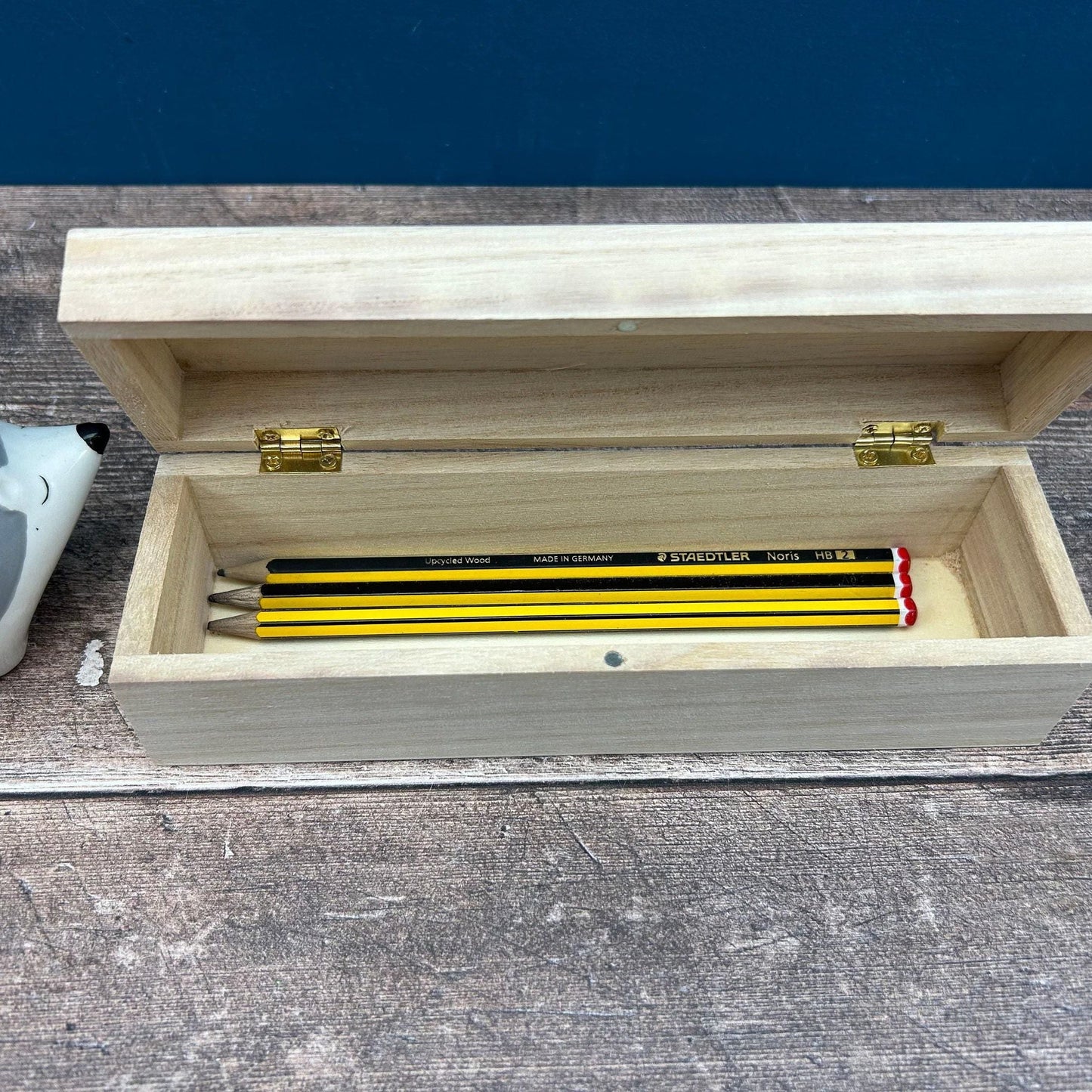 Dandelion - Teacher Engraved Pencil Case Box - Personalised End of School Term Gift