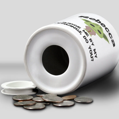 Yoda Money Box Star Wars - Judge Me By My Savings - Personalised Gift