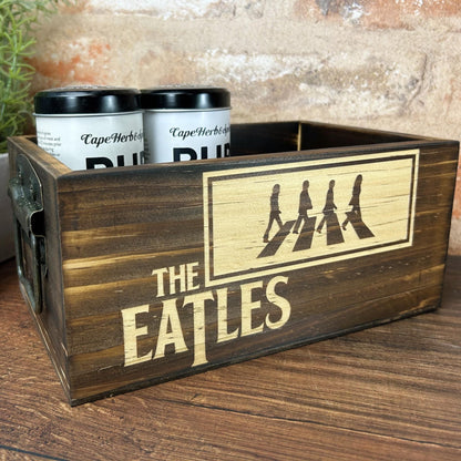 The Eatles Abbey Road Beatles Kitchen Tidy / Caddy - Funny Cooking Gift - Present Kitchen Decor Housewarming