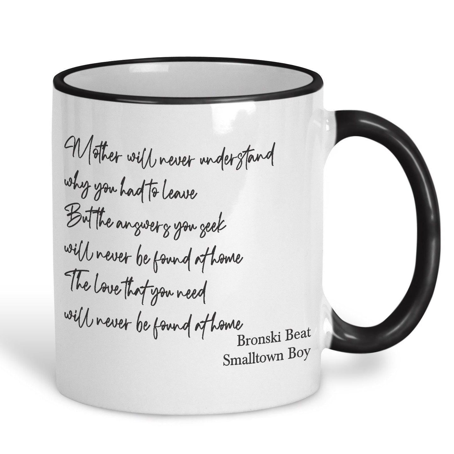 Bronski Beat Smalltown Boy 80s Pop Personalised Ceramic Mug