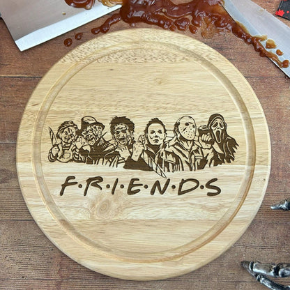 Friends Horror Movie Chopping Board - Scary Film Character Chopping Board