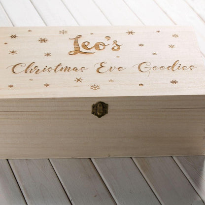 Snowflake Christmas Eve Box - Personalised XMAS Gift