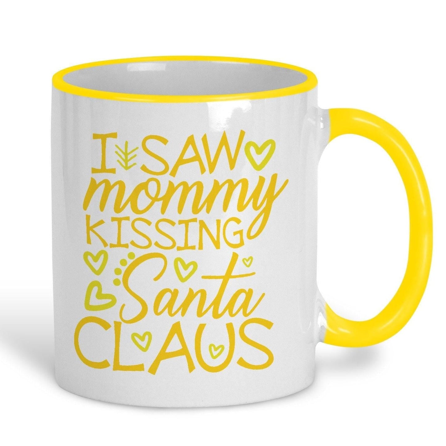 I Saw Mommy Kissing Santa Claus Jackson Five 5 Christmas Song Lyrics Personalised Ceramic Mug