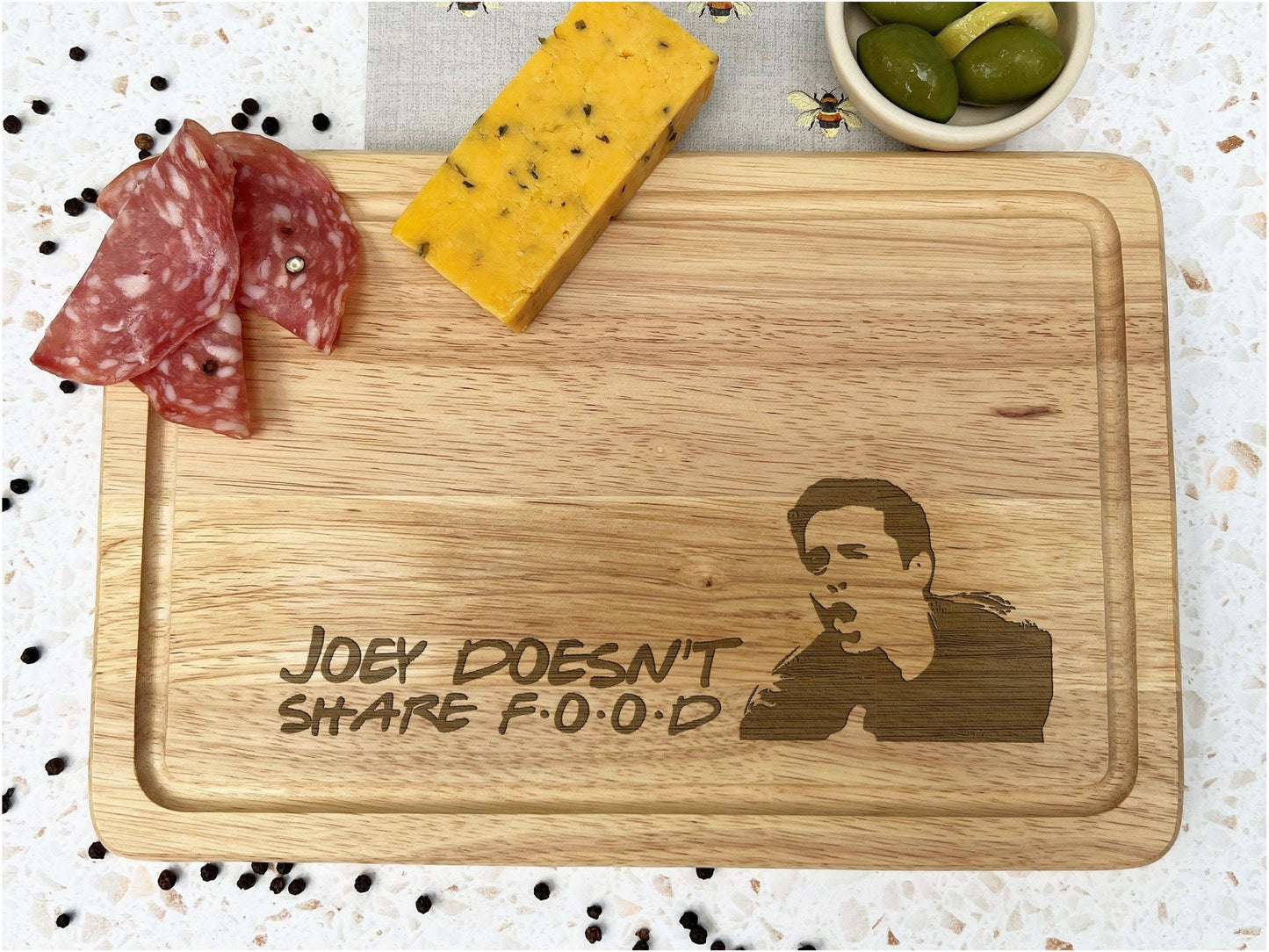 Friends Joey Doesn't Share Food Chopping Board