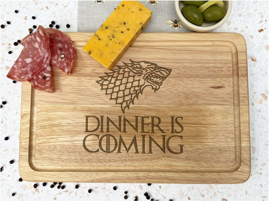 Game of Thrones Dinner is Coming Chopping Board