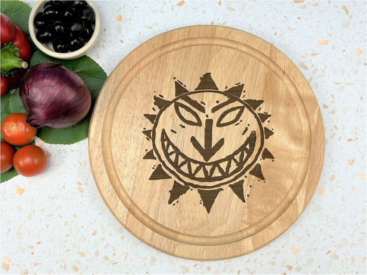 Levellers Sun Logo Chopping Board