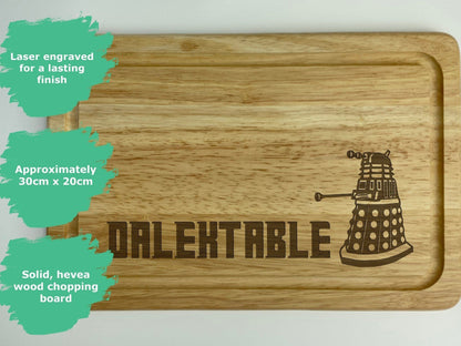 Dalektable Dr Who Dalek Chopping Board