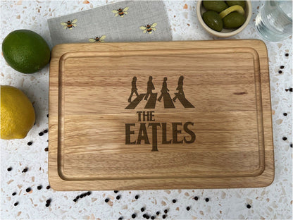 The Eatles Abbey Road Beatles Wooden Chopping Board