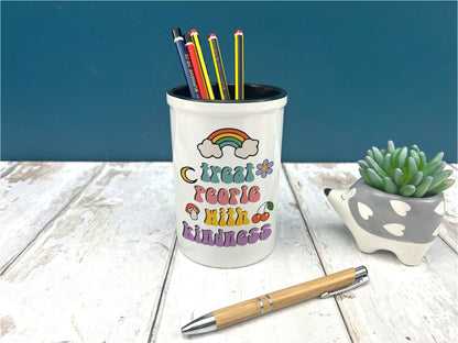 Treat People With Kindness  Positivity Pen Pot