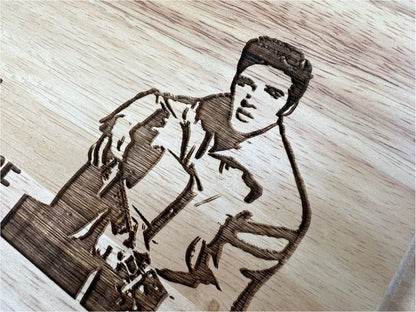 Elvis A Little Less Conversation Chopping Board