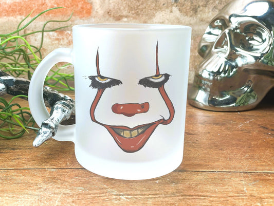 IT Movie Frosted Glass Mug